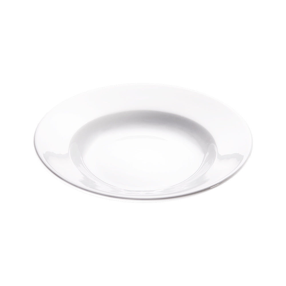Stalgast Tiefer Teller, reinweißes Hotelporzellan, Serie Isabell, Ø 250 mm, 350 ml