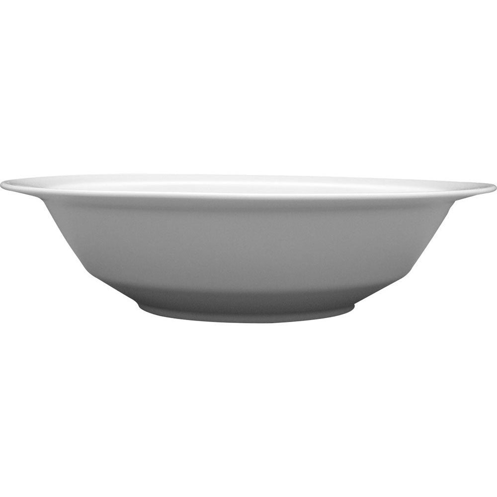 6x Servierschale, Porzellan, Serie: Kaszub/Hel, Weiß, Durchmesser: 230mm, Höhe: 60mm