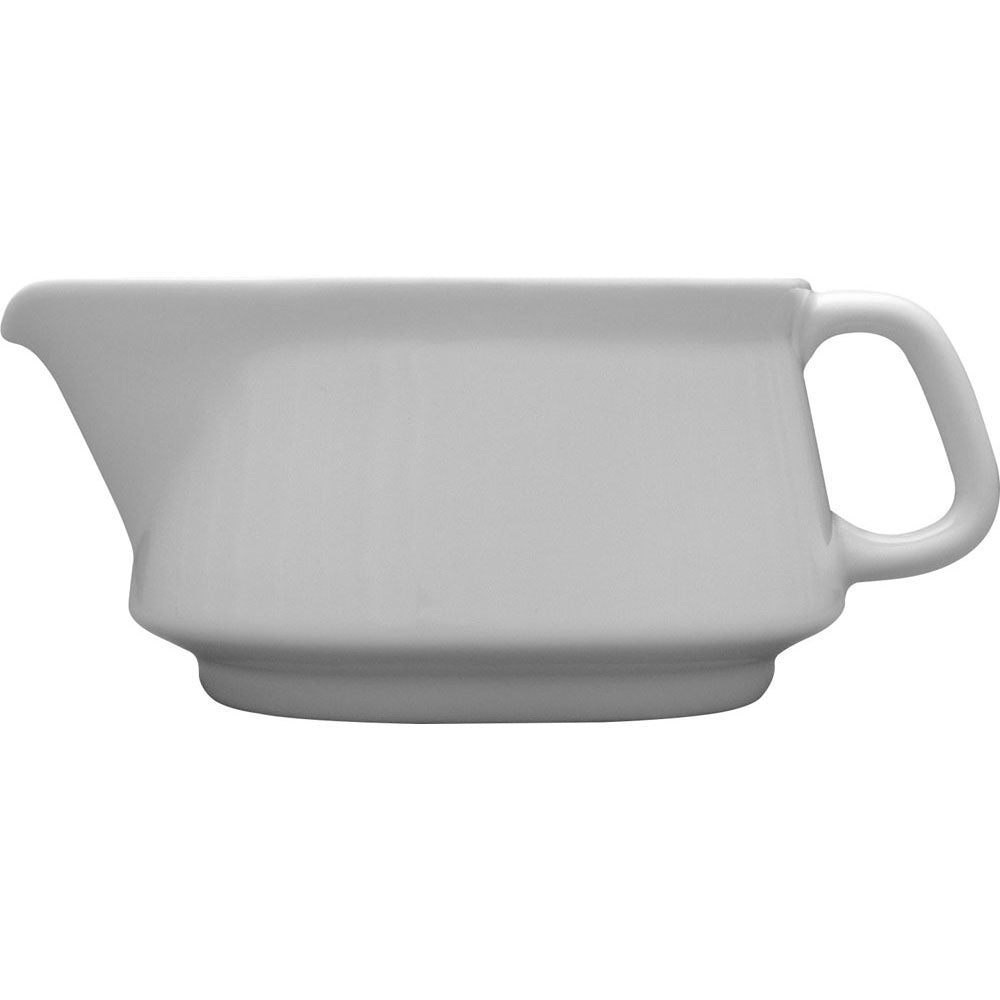 6x Sauciere, Porzellan, Serie: Kaszub/Hel, Weiß, Inhalt: 200ml