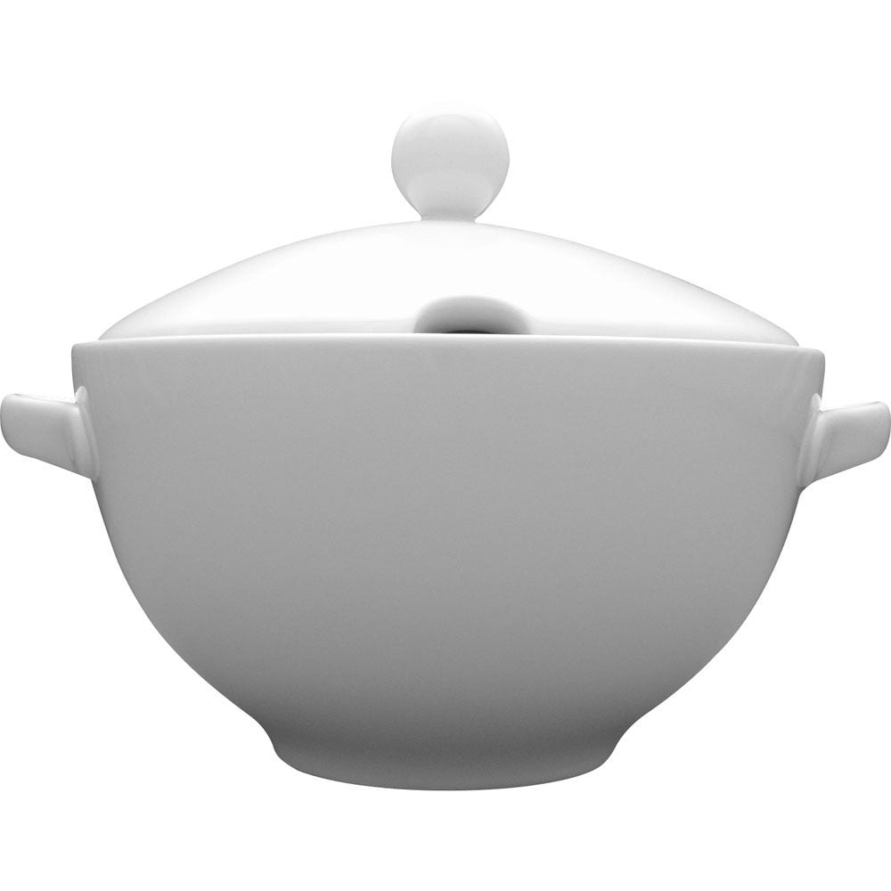 Suppenterrine, Porzellan, Serie: Kaszub/Hel, Weiß, Inhalt: 3,5L, Durchmesser: 300mm, Höhe: 220mm