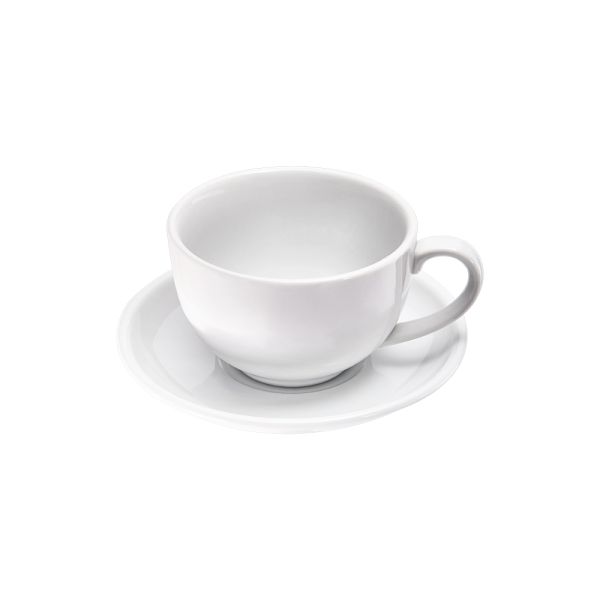 Stalgast 12x Cappuccinotasse, Porzellan, Weiß, Serie: Isabell, Inhalt: 260ml