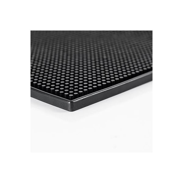 Stalgast Barmatte, Gummi, Schwarz, 45x30x1cm