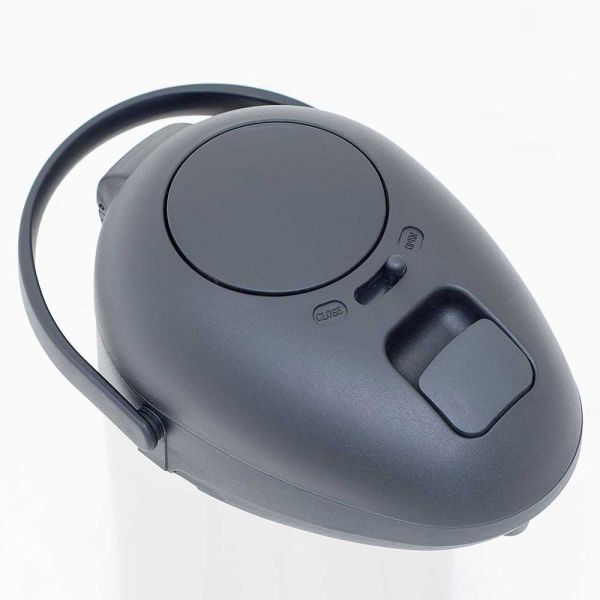 Stalgast Isolierpumpkanne, Edelstahl und Polypropylen, Schwarz und Silber, Inhalt: 4L, Höhe: 380mm