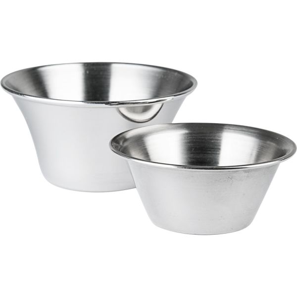 Stalgast Dip-Schale, Edelstahl, Silber, Durchmesser: 7,2cm, Höhe: 4,8cm