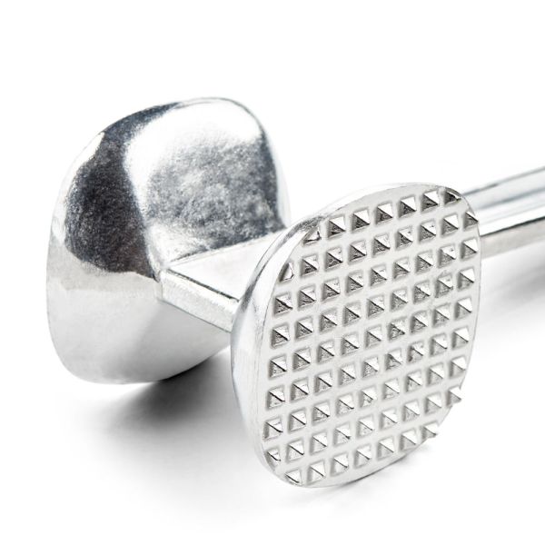 Stalgast Fleischklopfer (Beidseitig), Aluminium, Silber, Länge: 250mm