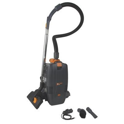 Rucksacksauger TASKI Aero BP B Li-Ion PLUS Starter-Set (inkl. Batterien und Ladegerät), Orange und Grau
