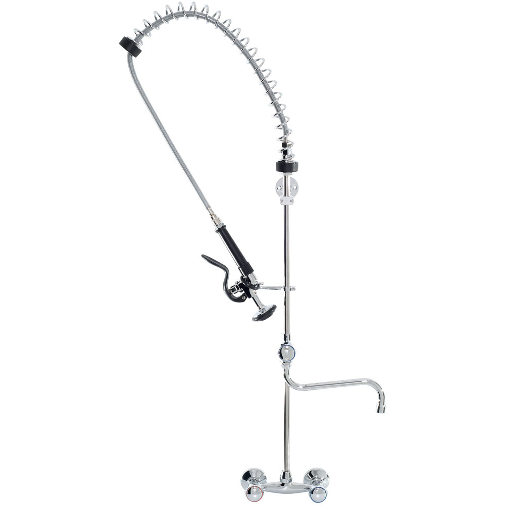 Stalgast Geschirrbrause, mit Mischbatterie, mit Wasserhahn, zwei Mischventile, Höhe: 1274mm