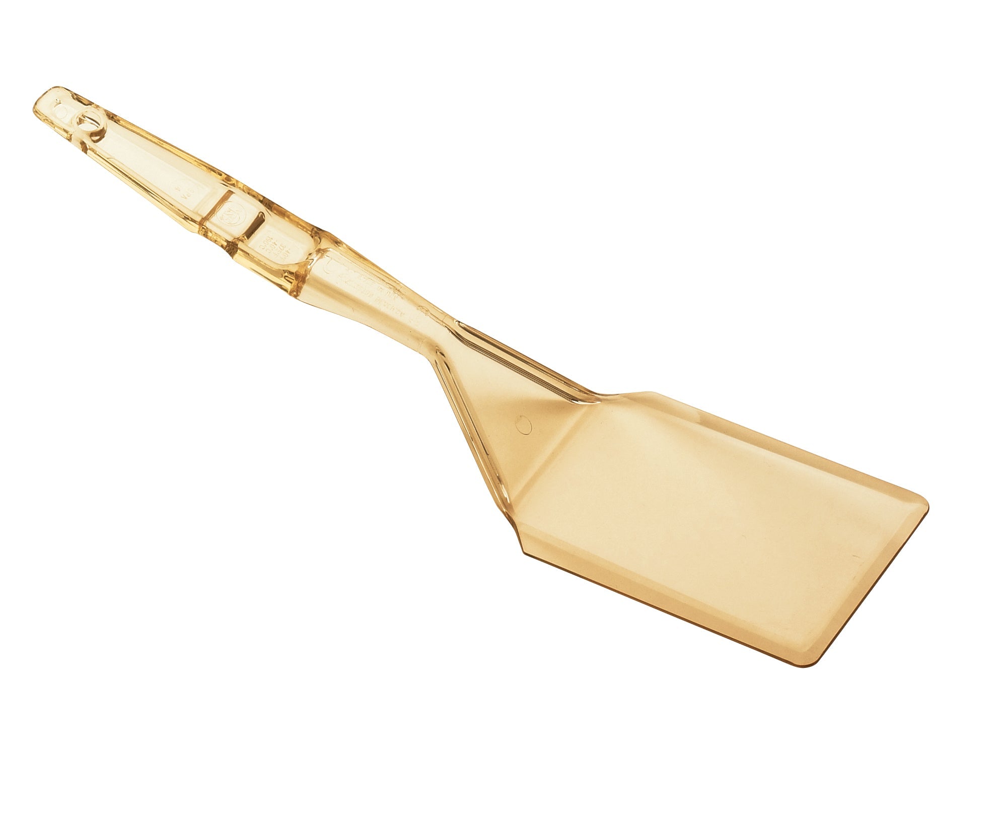 Cambro Camtensil® Wender, hitzebständiger Wender 35,5 cm, glatt, Bernstein, 12 Stück im Karton - SPA14150