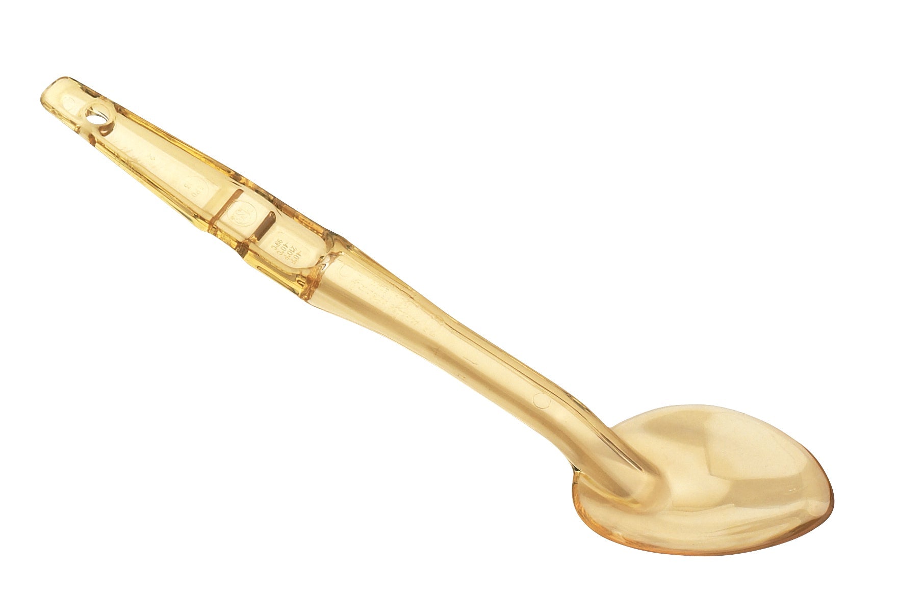 Cambro Camtensil® Löffel, hitzebständiger Löffel 33 cm, Bernstein, 12 Stück im Karton - SPO13150