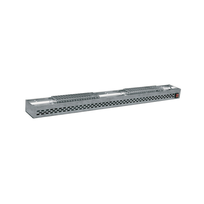 Skyrainbow Heizelement (Für Aufsatzboard), Edelstahl, Silber, 1,75kW, 1900x120x100mm