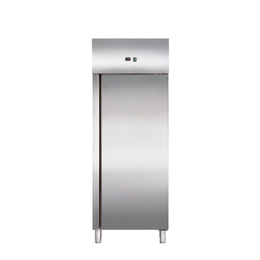 Skyrainbow Edelstahlkühlschrank, Edelstahl, Silber, 0,59kW, 230V, 733L, 740x990x2010mm