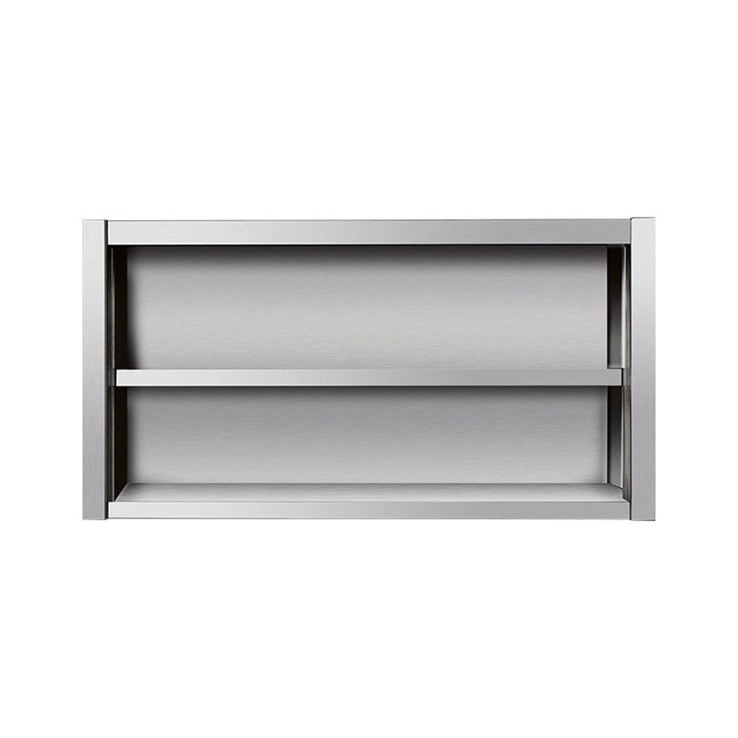 Skyrainbow Wandhängeschrank (ohne Tür), Edelstahl, Silber, 1000x400x650mm