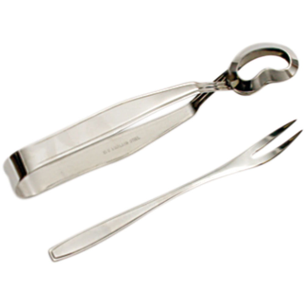 Stalgast Schneckengabel, Edelstahl, Silber, Länge: 135mm