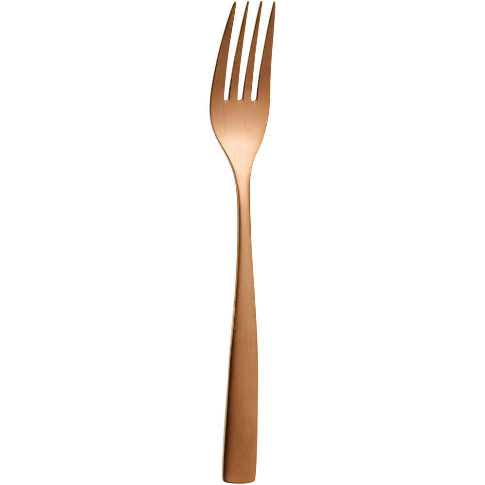 Stalgast 12x Kuchengabel, Serie BCN, kupferfarben, 14cm