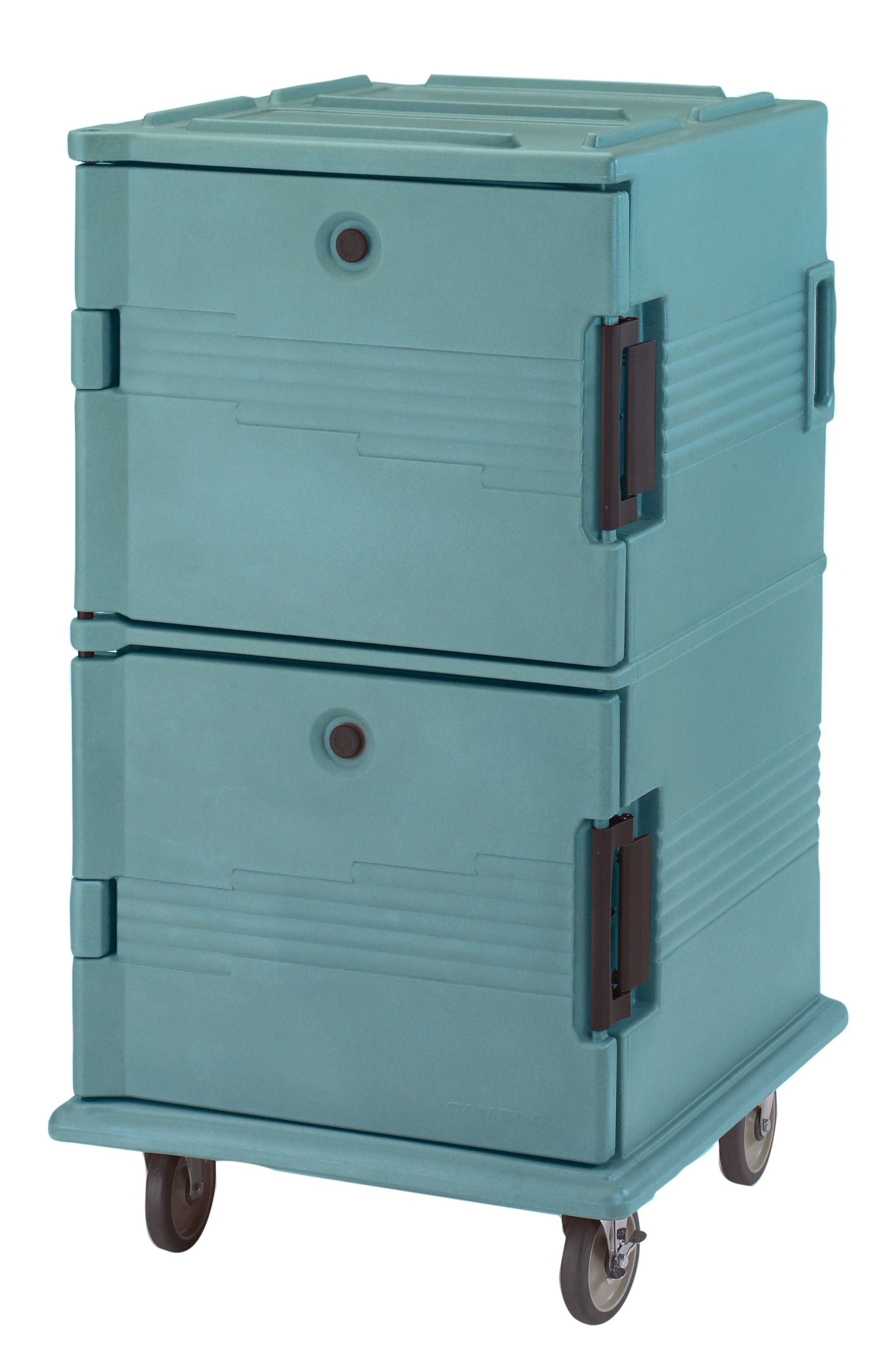 Cambro ULTRA CAMCARTS® Thermobehälter, Isolierbehäler für 16x GN1/1-100mm Schalen, schieferblau, 1 Stück im Karton - UPC1600401