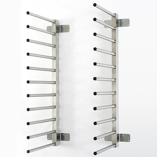 Mastro Wandhalterung (Für 11 Pizzableche), Edelstahl, 490x410x830mm