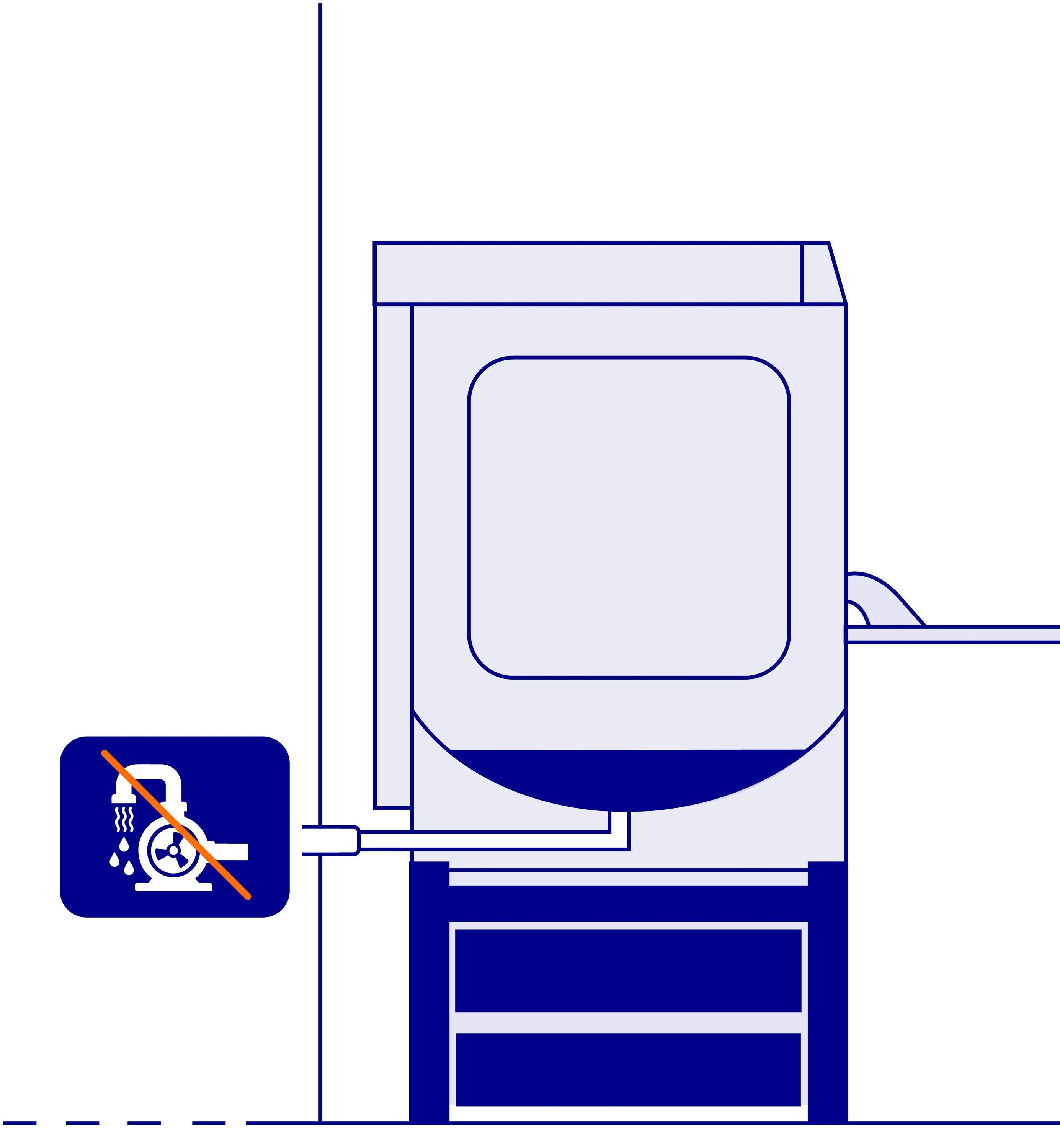 Stalgast Geschirrspülmaschine Aqua A3, Klarspülmitteldosier-, Reinigerdosier-, Klarspülpumpe, 230/400V, 3,9/4,9kW, 565x680,835mm