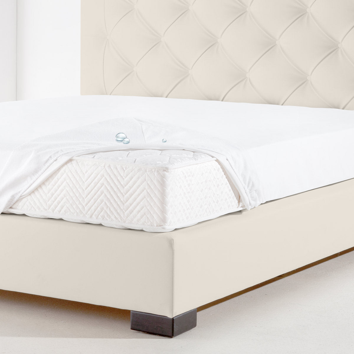 FBF Hygienespannlaken "Care Plus" (Für Matratzen bis 23cm Höhe), Polyester-Gewebe, Weiß, 140x200cm