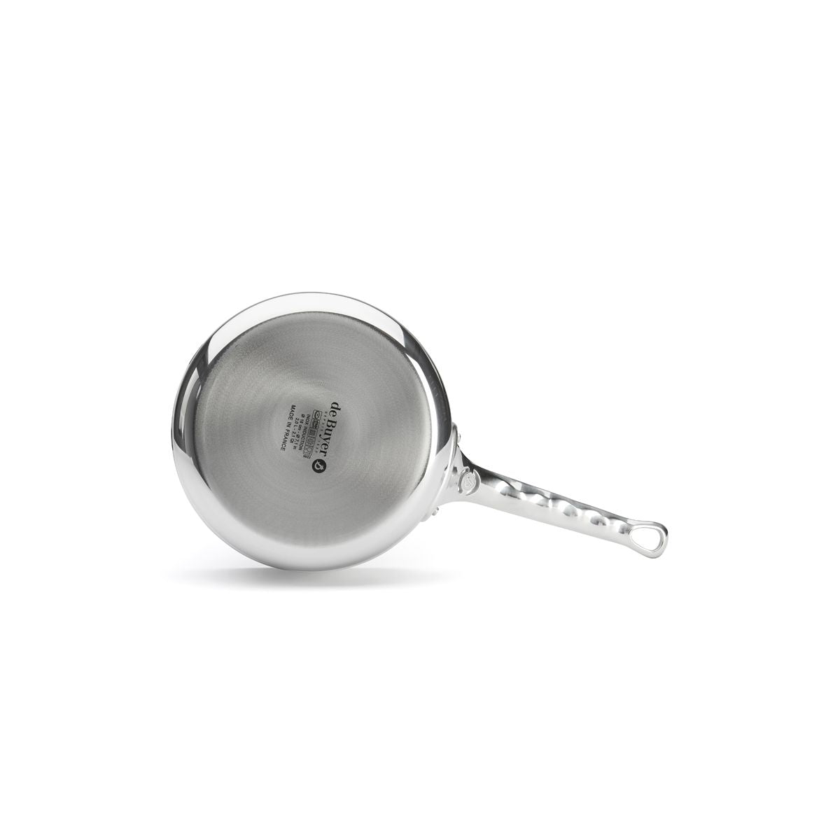 de Buyer Stielkasserolle (fester Griff, ohne Deckel), Edelstahl, Silber, Serie: AFFINITY, Durchmesser: 24cm
