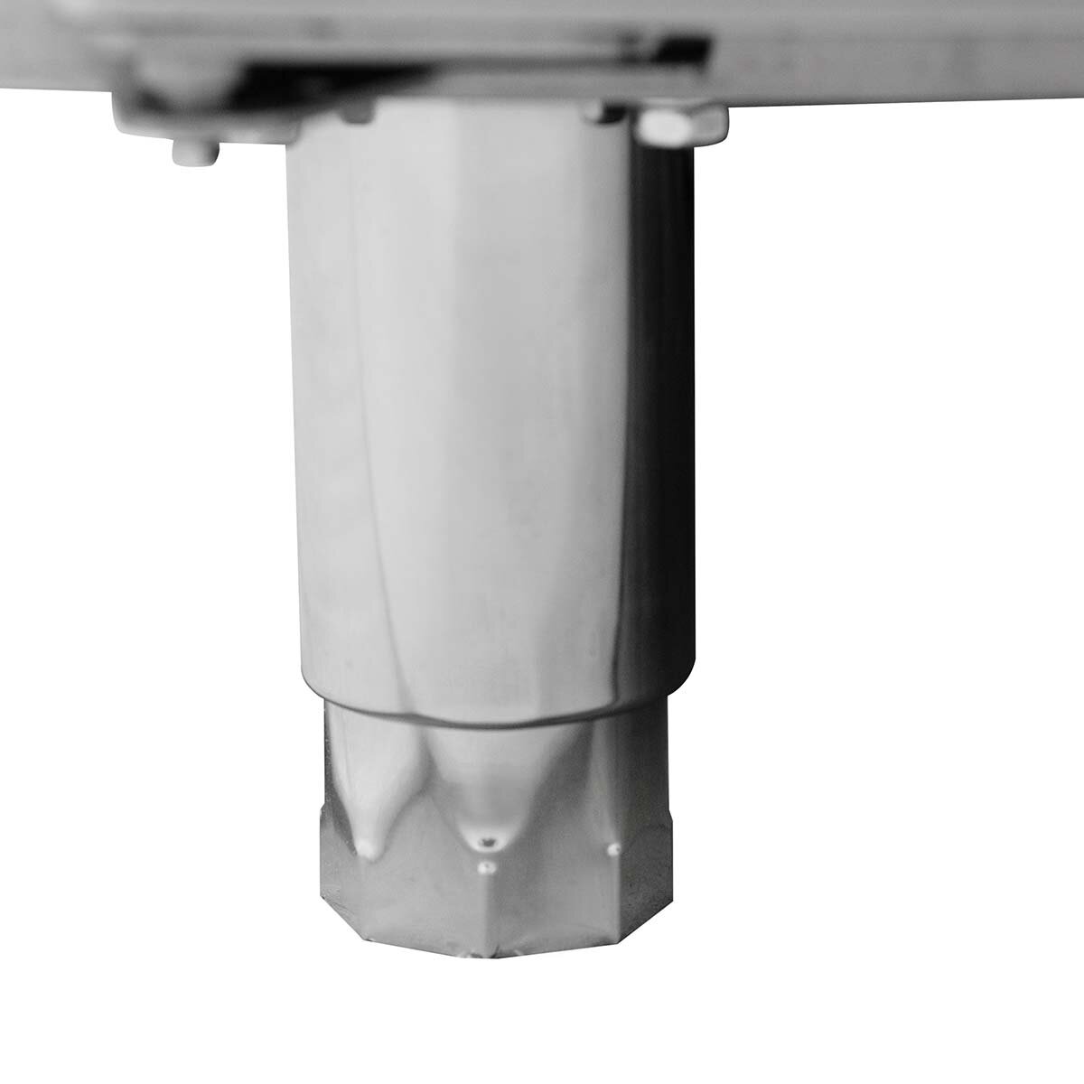 Vaiotec Pizzakühltisch "EASYLINE 800" (2-türig), Edelstahl und Granit, Silber und Schwarz, 0,235kW, 230V, 1510x800x1000mm