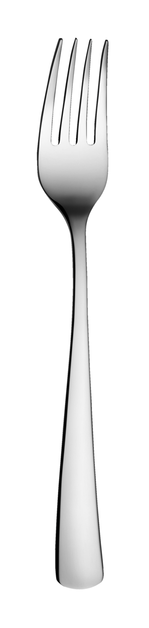 WMF 6x Menügabel, Edelstahl 18/10, Silber, Serie: EVO, Länge: 19,8cm