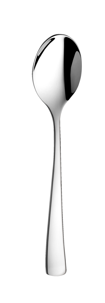 WMF 6x Kaffeelöffel, Edelstahl 18/10, Silber, Serie: EVO, Länge: 13,2cm