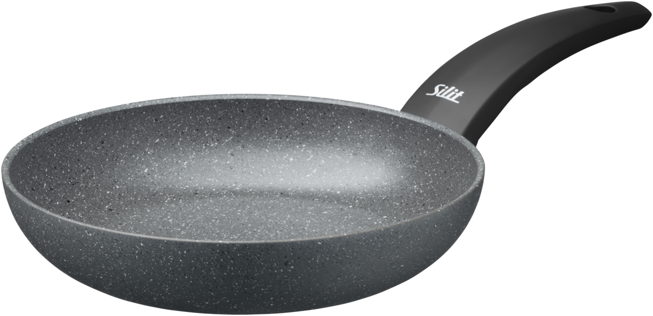Silit Stielpfanne (fester Griff), Aluminium, Grau und Schwarz, Serie: Montano, Durchmesser: 20cm
