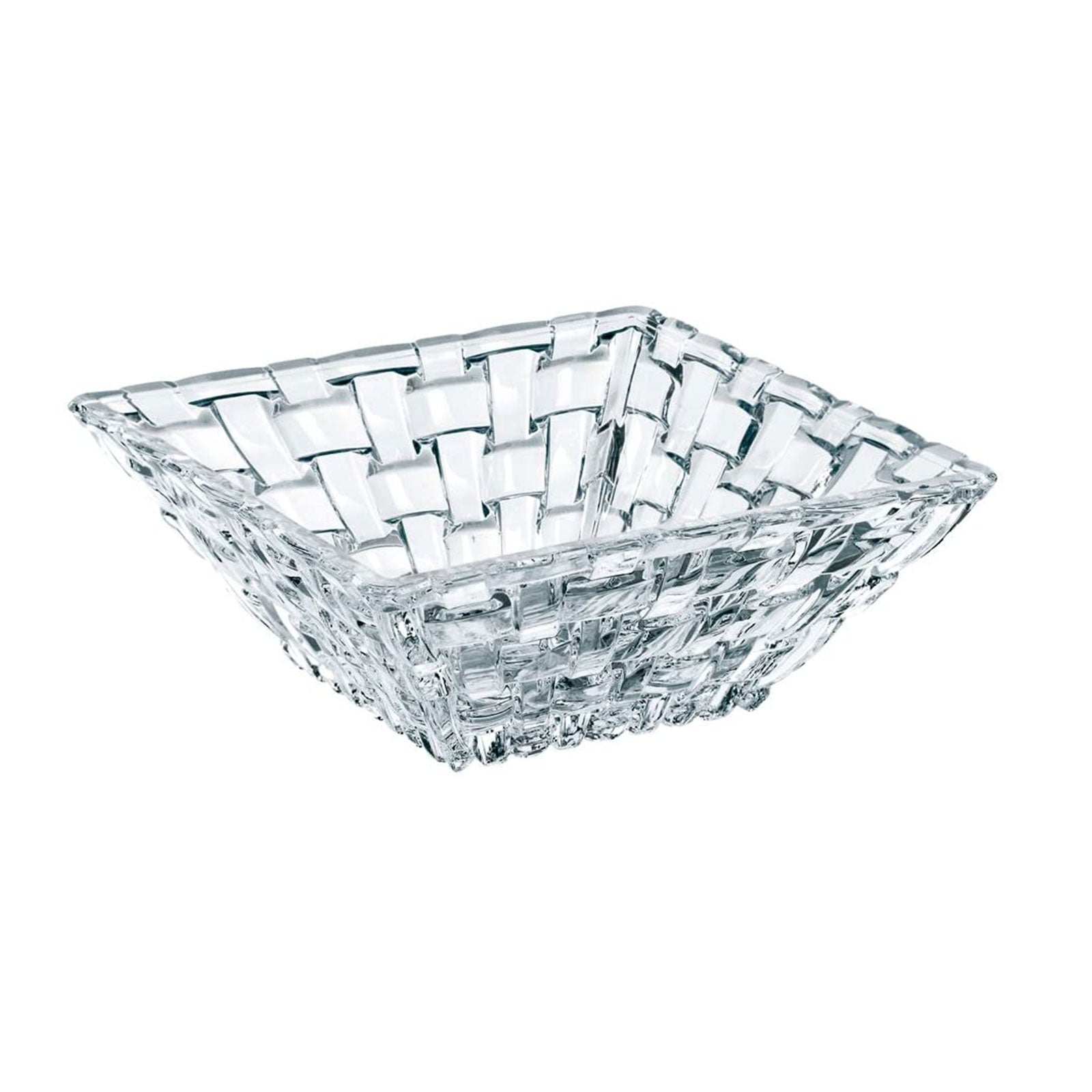 Nachtmann 2x2er-Set Schale, Glas, Serie: Bossa Nova, Quadratisch, 12x12cm (0089694-0)