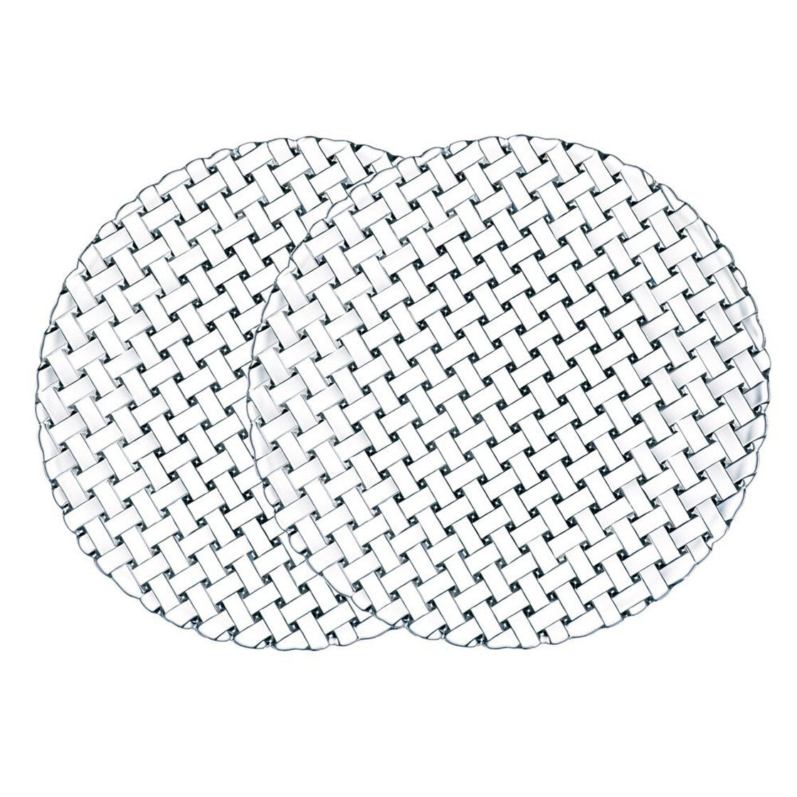 Nachtmann 4x2er Set Platzteller, Glas, Serie: Bossa Nova, Durchmesser: 32cm (0089994-0)