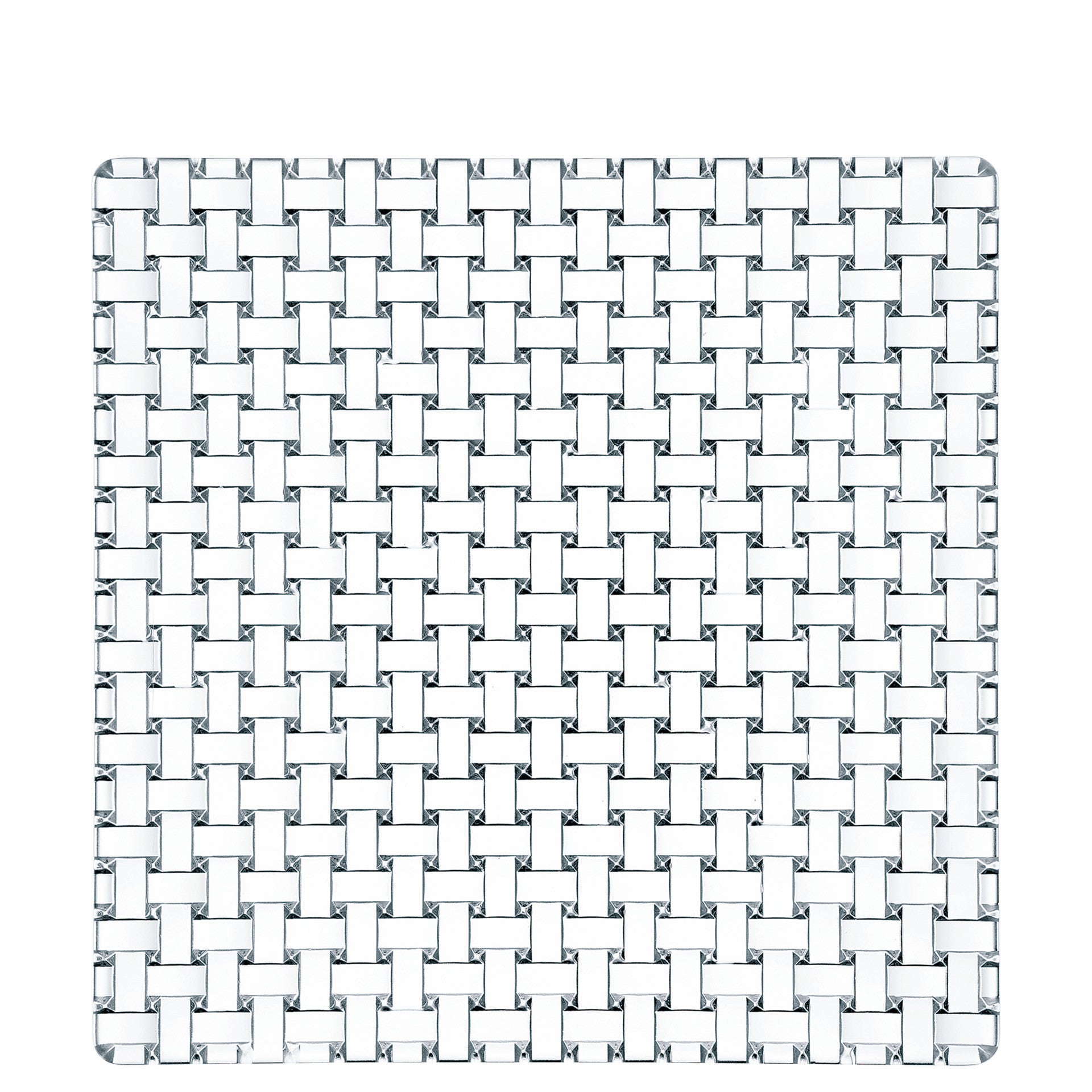 Nachtmann 6x Platte, Glas, Serie: Bossa Nova, Quadratisch, 28x28cm (0091315-0)