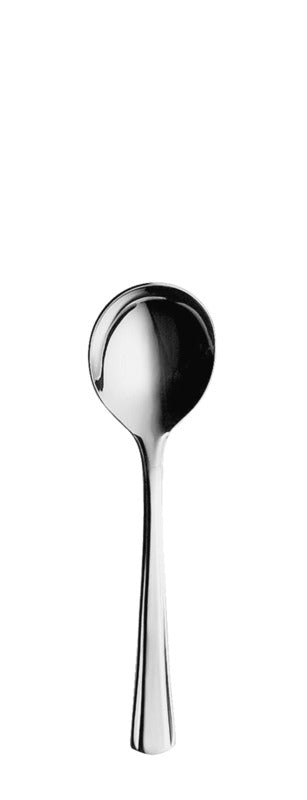 Hepp 12x Suppenlöffel (Versilbert), Serie: EXCLUSIV, Länge: 176mm