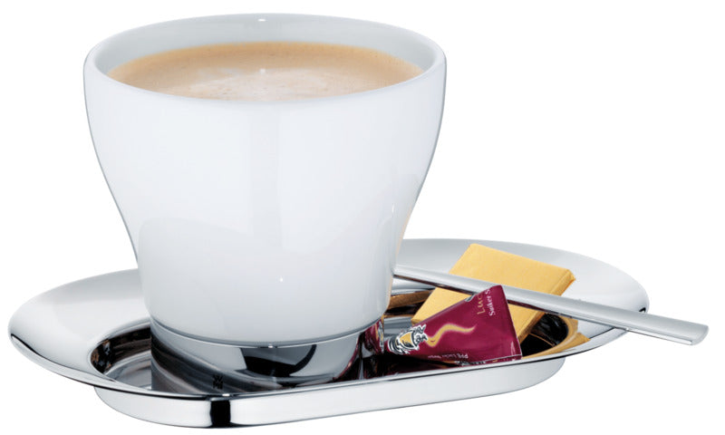 WMF Café au Lait KaffeeKultur (Bestehend aus: 6x Milchkaffeeschale, 6x Unterteller, 6x Muglöffel)