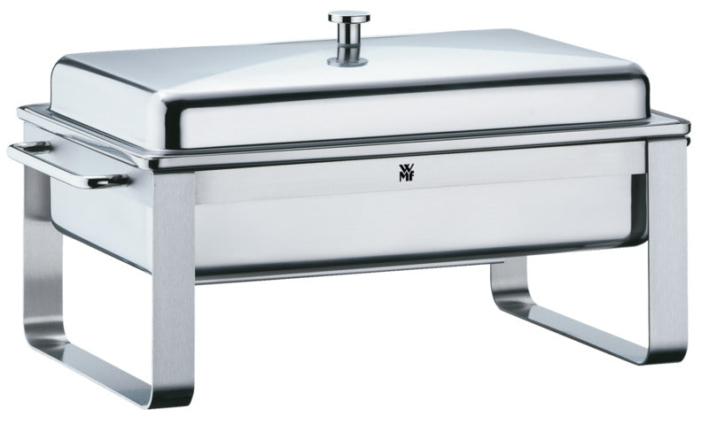 WMF Chafing Dish (GN 1/1), Edelstahl, Serie: ECONOMY, inkl. Domdeckel, Rechteckig, 36x41x68cm