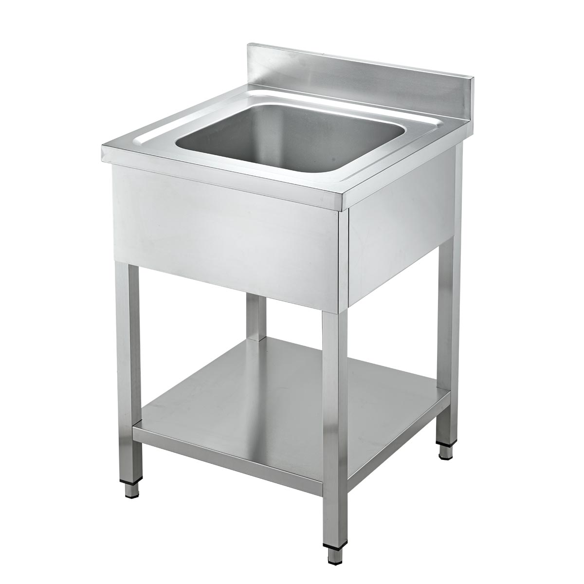 Vaiotec EASYLINE Spültisch 700, 1 Becken, inkl. Aufkantung, 600x700x900mm