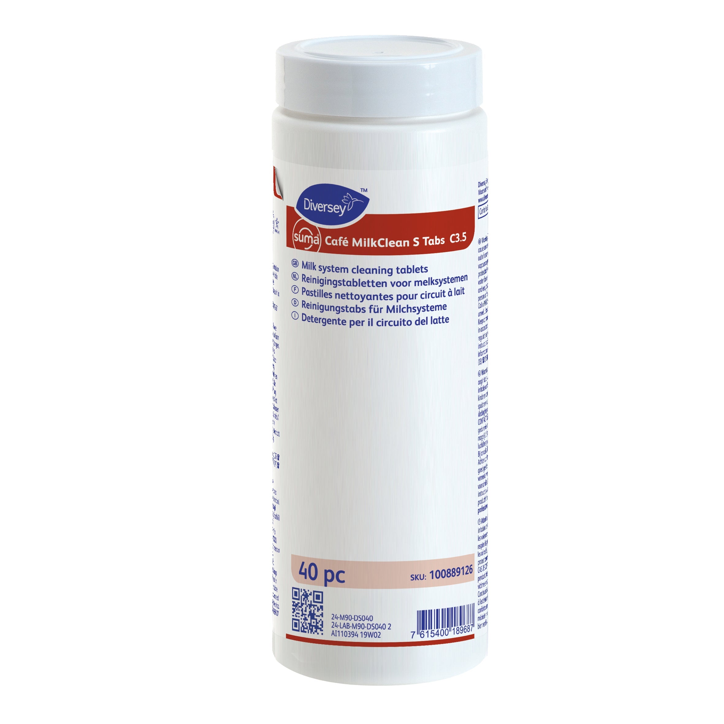 Diversey Suma Café MilkClean Tabs C3.5 2 x 40 Stk. Dose