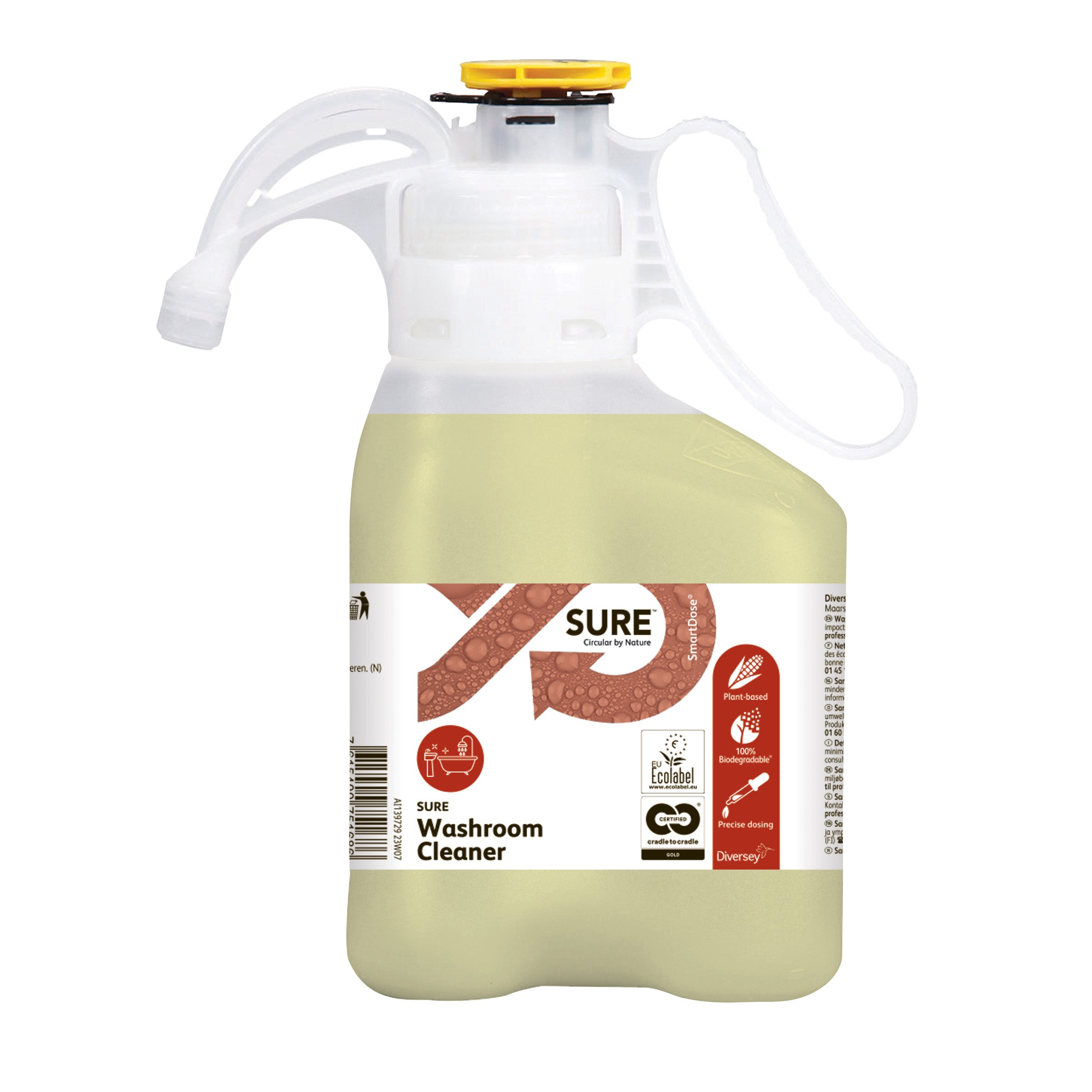 Diversey SURE Washroom Cleaner SmartDose 1.4 L SmartDose