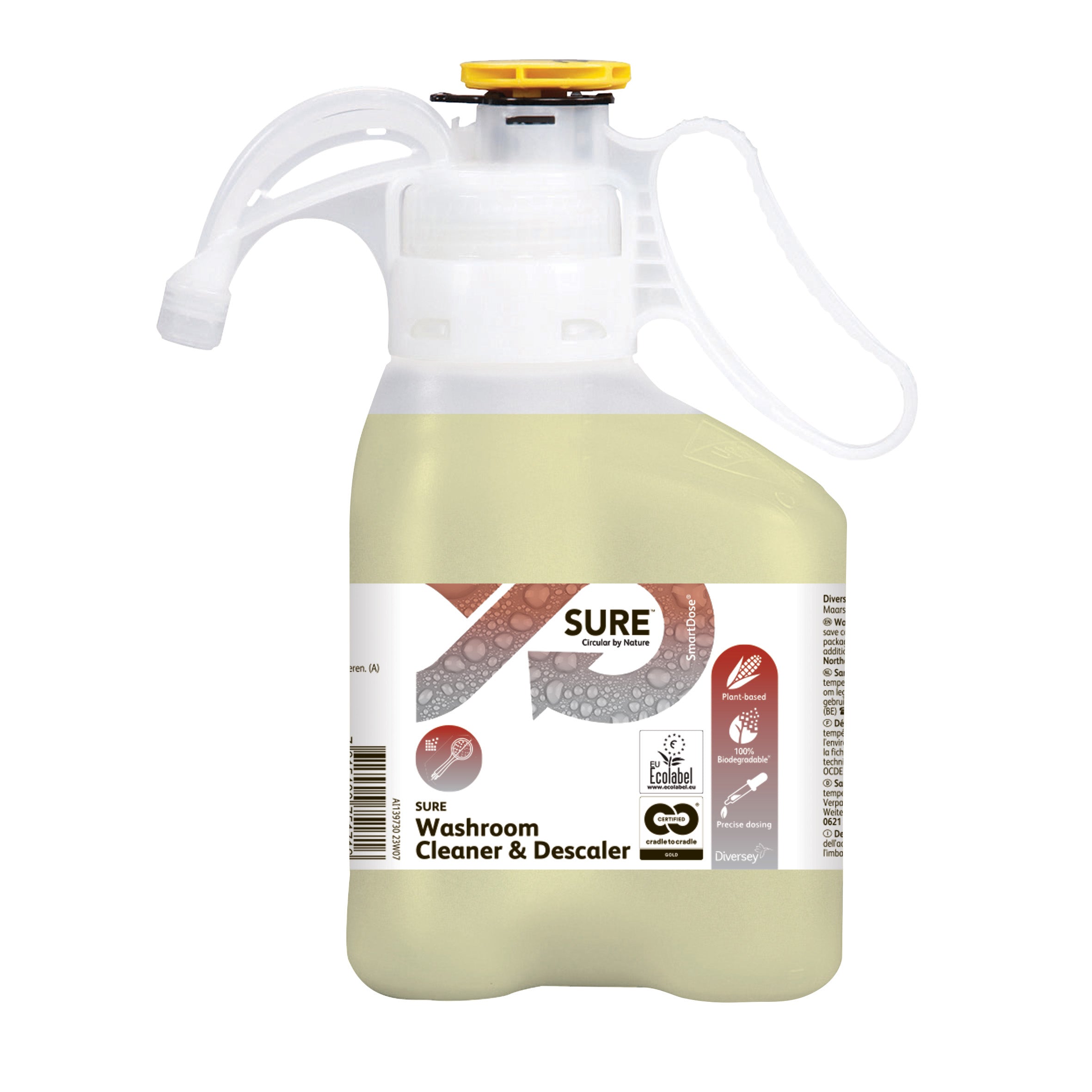 Diversey SURE Washroom Cleaner & Descaler SmartDose 1.4 L SmartDose