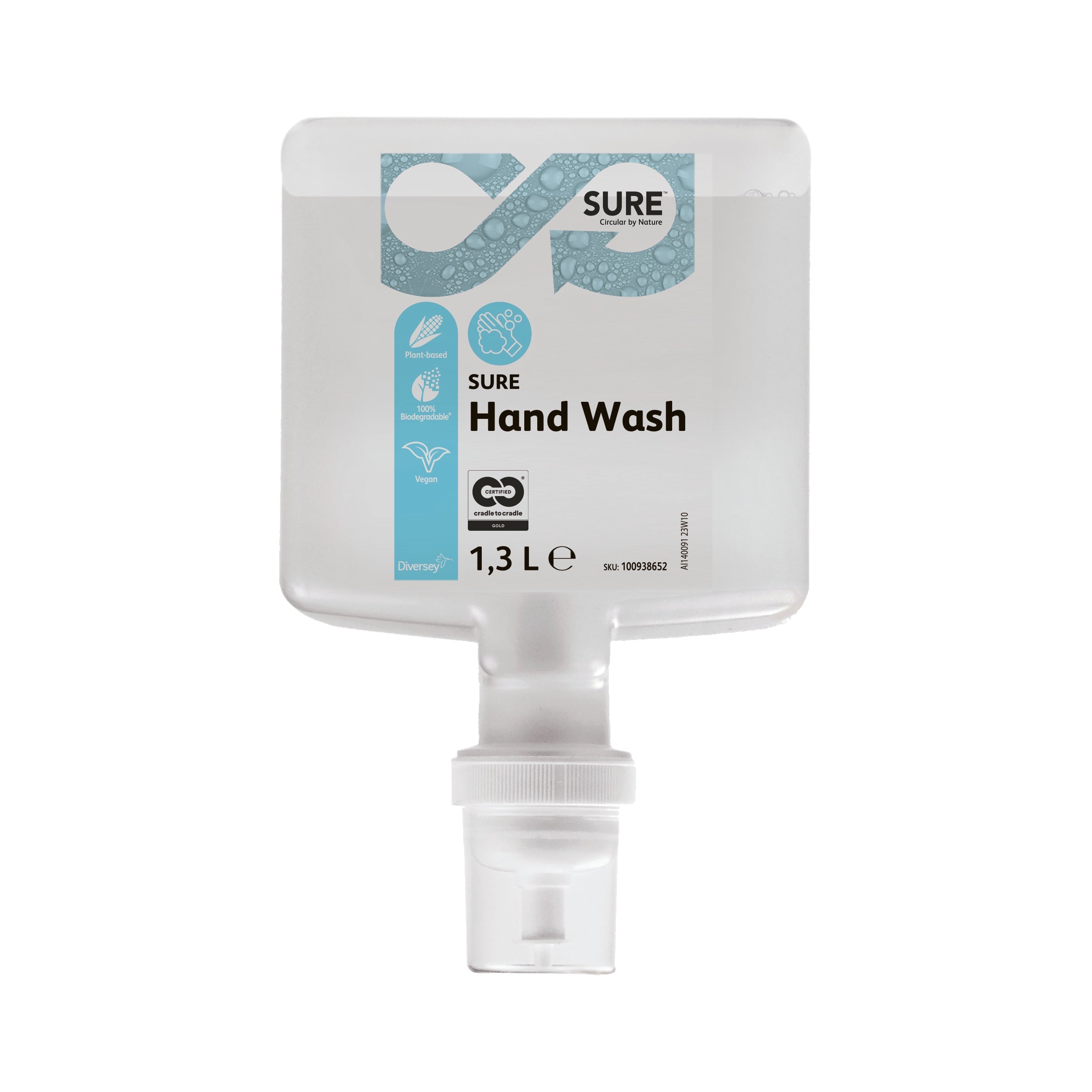Diversey SURE Hand Wash 4 x 1.3 L Kartusche für IntelliCare