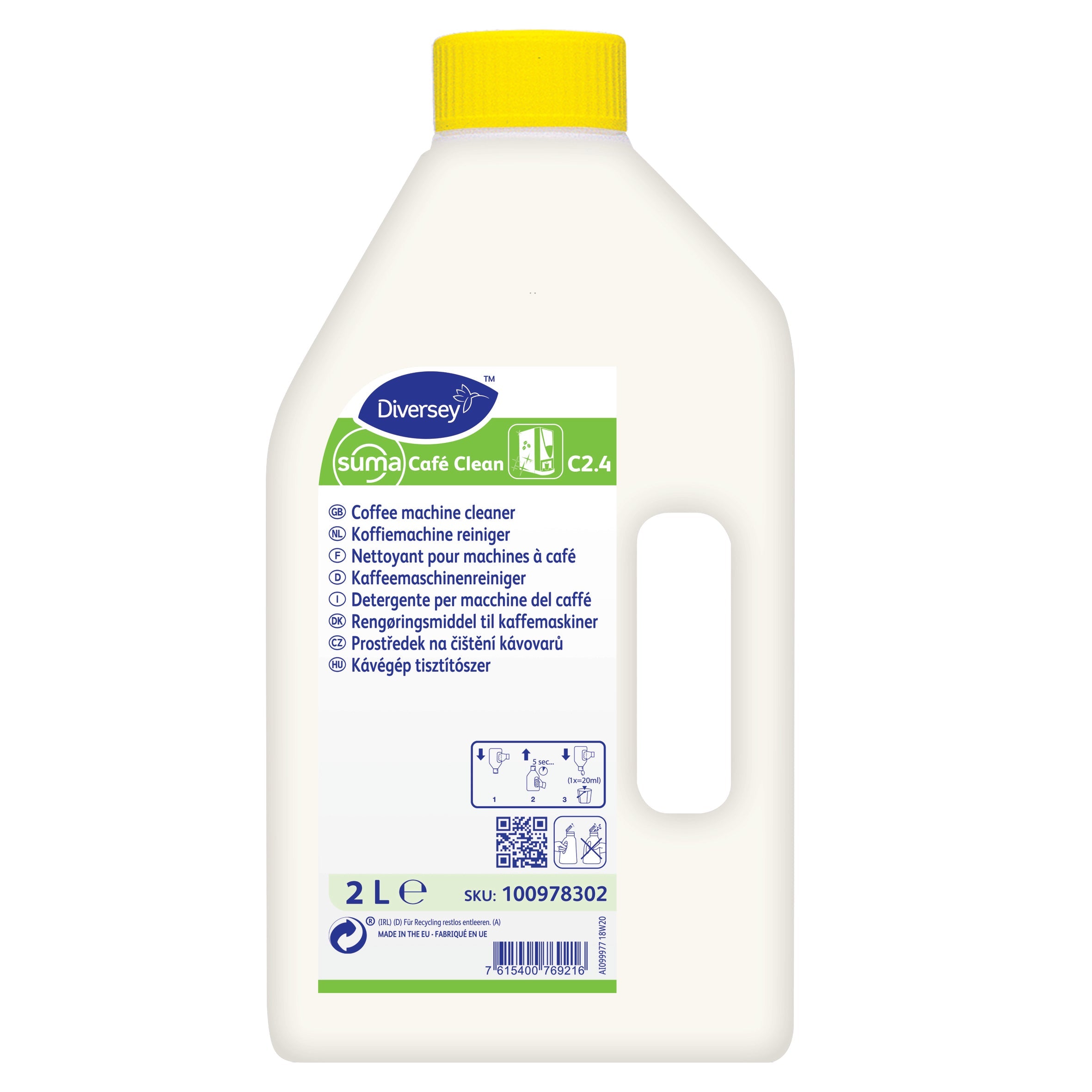 Diversey Suma Café Clean C2.4 6 x 2 L Flaschen