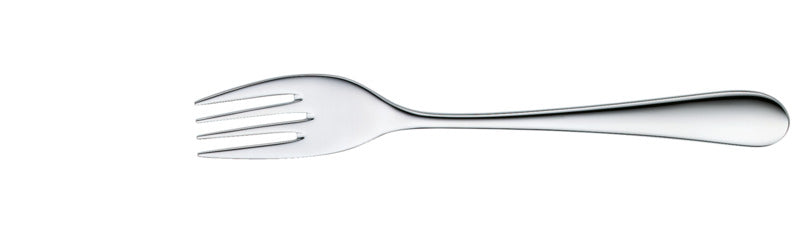 WMF 12x Fischgabel (Versilbert), Serie: SIGNUM, Länge: 18,4cm