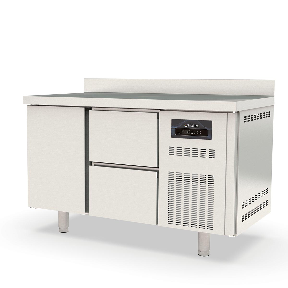 Vaiotec TOPLINE Tiefkühltisch 700 / 2-fach GN1/1 mit 2 Schubladen / 1 Tür