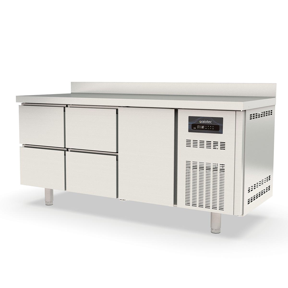 Vaiotec TOPLINE Tiefkühltisch 700 / 3-fach GN1/1 mit 4 Schubladen / 1 Tür