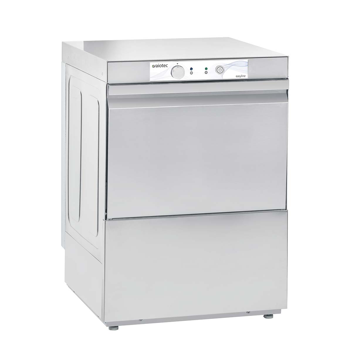 Vaiotec EASYLINE Geschirrspülmaschine (Korbmaße: 500x500mm), Edelstahl, Silber, 3,4kW, 230V, 600x600x820mm (VT-E DW50 DRD)