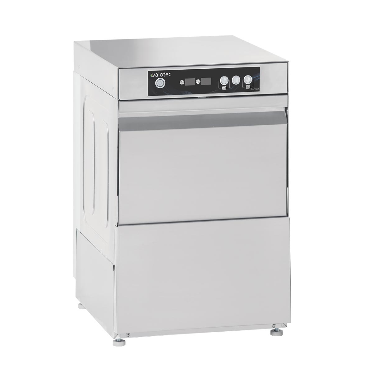 Vaiotec TOPLINE Gläserspülmaschine (inkl. Ablaufpumpe), Korbmaße: 400x400mm, 5,1kW, 230V, 470x525x720mm (VT-S GW40 DRDS)