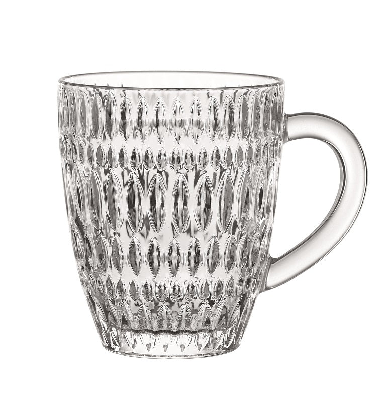 Nachtmann 12x Becher für Heißgetränke, Glas, Serie: ETHNO, Inhalt: 390ml (104301)