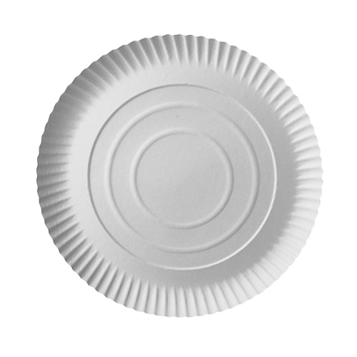 Papstar 2x 100 Teller, Pappe "pure" rund Ø 26 cm · 2 cm weiss