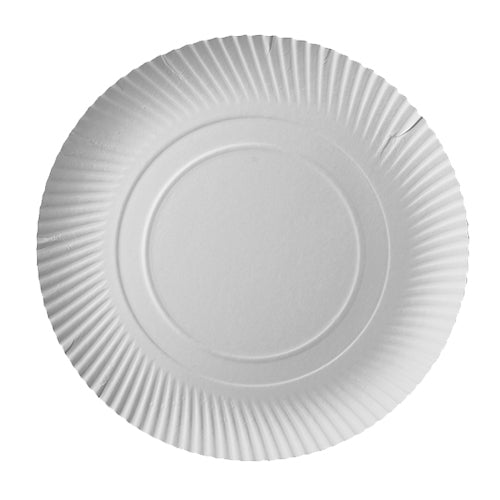 Papstar 2x 100 Teller, Pappe "pure" rund Ø 32 cm · 2 cm weiss
