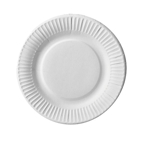 Papstar 5x 100 Teller, Pappe "pure" rund Ø 19 cm weiss extra stark