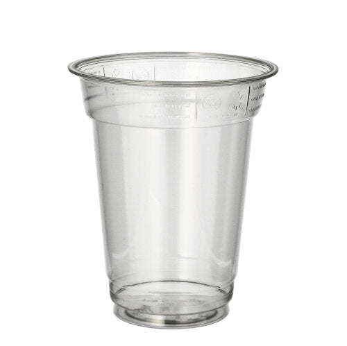 Papstar 16x 50 Trinkbecher "Hurricane", PET 0,3 l Ø 9,5 cm · 11,7 cm glasklar