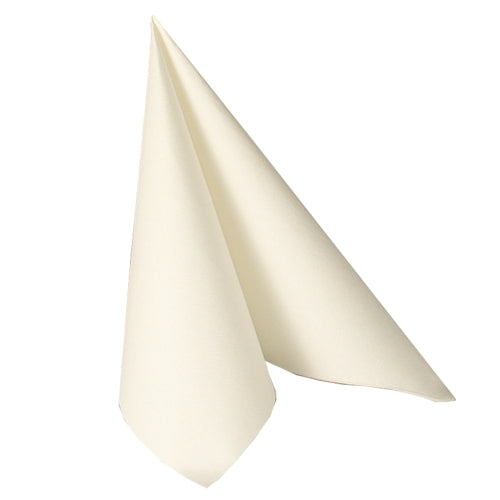 Papstar 250 Servietten "ROYAL Collection" 1/4-Falz 48 cm x 48 cm weiss